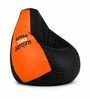 Loaf 3XL 'Apna Time Aayega' Printed Filled Bean Bag