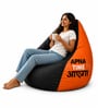 Loaf 3XL 'Apna Time Aayega' Printed Filled Bean Bag
