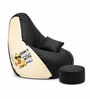 Loaf 3XL 'Duck with me' Printed Filled Bean Bag with Footrest & Cushion