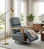 Vicerey Motorized Leather Recliner In Grey Colour