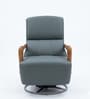 Vicerey Motorized Leather Recliner In Grey Colour
