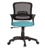 Loca Breathable Mesh Ergonomic Chair in Teal Green Colour