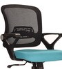 Loca Breathable Mesh Ergonomic Chair in Teal Green Colour