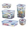 Plastic Storage Container Set of 5