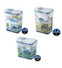 Lock&Lock Economy 3 Pcs Flip Lid Container Set