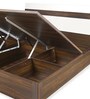 Lodgy Queen Size Bed with Storage in Brown Colour