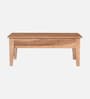 Logan Solid Wood Coffee table In Natural Finish