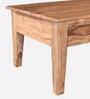 Logan Solid Wood Coffee table In Natural Finish