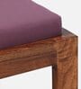 Loire Fabric Foot Stool in Magenta Colour (Set of 2)