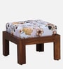 Loire Foot Stool in Floral Print (Set of 2)