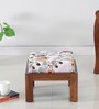 Loire Foot Stool in Floral Print (Set of 2)