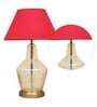 Lolita Amber Glass Table Lamp