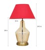 Lolita Amber Glass Table Lamp