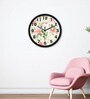 Lolita Black Plastic Wall Clock