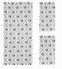 Lolite Madhuban Floral Waffle Cotton 250 GSM Bath & Hand Towel Set