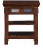 Lanford Solid Wood Bed Side Table in Provincial Teak Finish