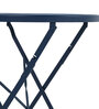 Lombok Iron Dining Table In Blue Colour