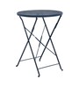 Lombok Iron Dining Table In Blue Colour