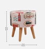 London Seating Stool In Multi Color London Seating Stool In Multi Color