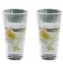 L ong Striped 300ml (Set of 2) Cocktail Glass
