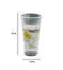 L ong Striped 300ml (Set of 2) Cocktail Glass