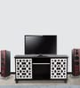 Look Out Two Door TV Console In Wenge Finish