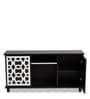 Look Out Two Door TV Console In Wenge Finish