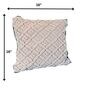 Looma 100% Cotton 16X16 Inches Macrame Cushion Cover