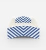 Loopy Loop Toddler Bed in White and Blue Stripes