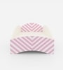 Loopy Loop Toddler Bed in White and Pink Stripes