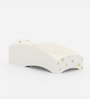 Loopy Loop Toddler Bed in White and Yellow Finish