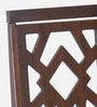 Lopez Solid Wood 6 Seater Dining Set in Walnut Finish