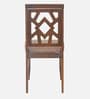 Lopez Solid Wood 6 Seater Dining Set in Walnut Finish