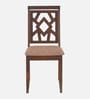Lopez Solid Wood 6 Seater Dining Set in Walnut Finish