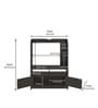 Lopez TV Unit in Wenge Colour