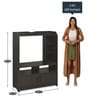Lopez TV Unit in Wenge Colour