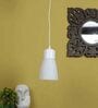 Lorca White Acrylic LED Hanging Light
