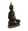 Lord Buddha Black Polyresin Idol