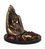 Lord Buddha Black Wood Idol