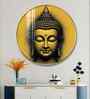 Lord Buddha Blessing Acrylic Round Wall Art