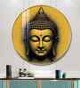 Lord Buddha Blessing Acrylic Round Wall Art