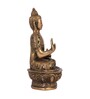 Lord Buddha Brown Brass Idol