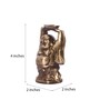Lord Buddha Brown Brass Idol