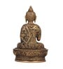 Lord Buddha Brown Brass Idol