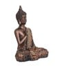 Lord Buddha Brown Polyresin Idol