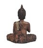Lord Buddha Brown Polyresin Idol