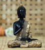 Lord Buddha Gold Polyresin Idol