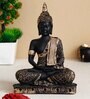 Lord Buddha Gold Polyresin Idol