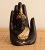 Lord Buddha Gold Polyresin Idol
