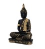Lord Buddha Gold Polyresin Idol